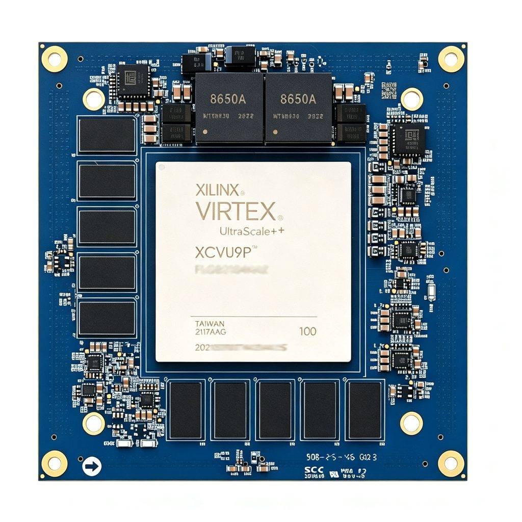 AMD Xilinx XCVU9P Virtex UltraScale+ FPGA 초고속 광 SoM